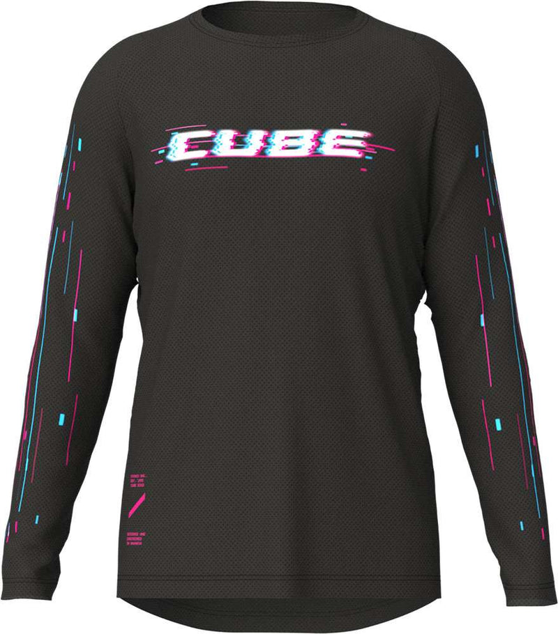 Load image into Gallery viewer, Cube glitch - mtb long sleeve jersey