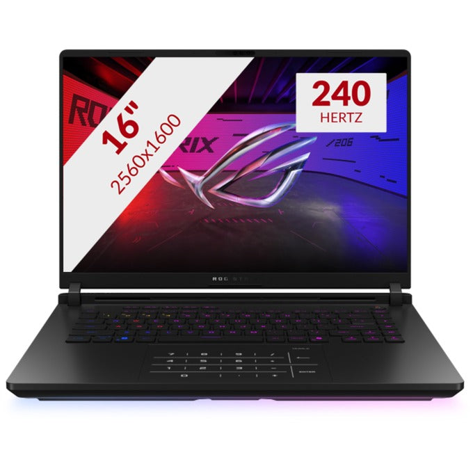 Load image into Gallery viewer, Asus rog strix scar 16 g635lw-rw089w 16 copilot+ gaming laptop (zwart | core ultra 9 275hx | rtx 5080 | 32 gb | 2 tb ssd)