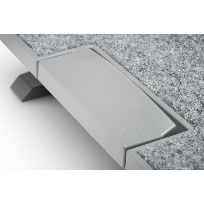 Load image into Gallery viewer, Kensington smartfit solemate pro elite ergonomische voetensteun (grijs)