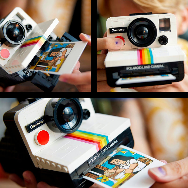 Afbeelding laden in galerijviewer, Lego ideas polaroid onestep sx-70 camera constructiespeelgoed (21345)