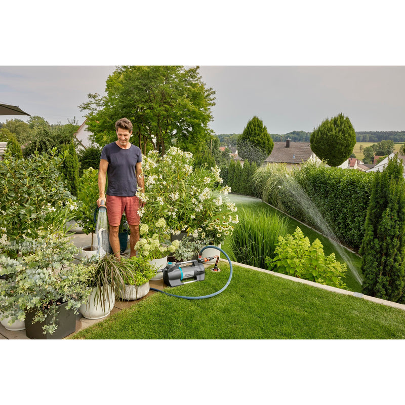 Load image into Gallery viewer, Gardena besproeiingspomp 6300 silentcomfort (donkergrijs roestvrij staal, 1050 watt | bluetooth)