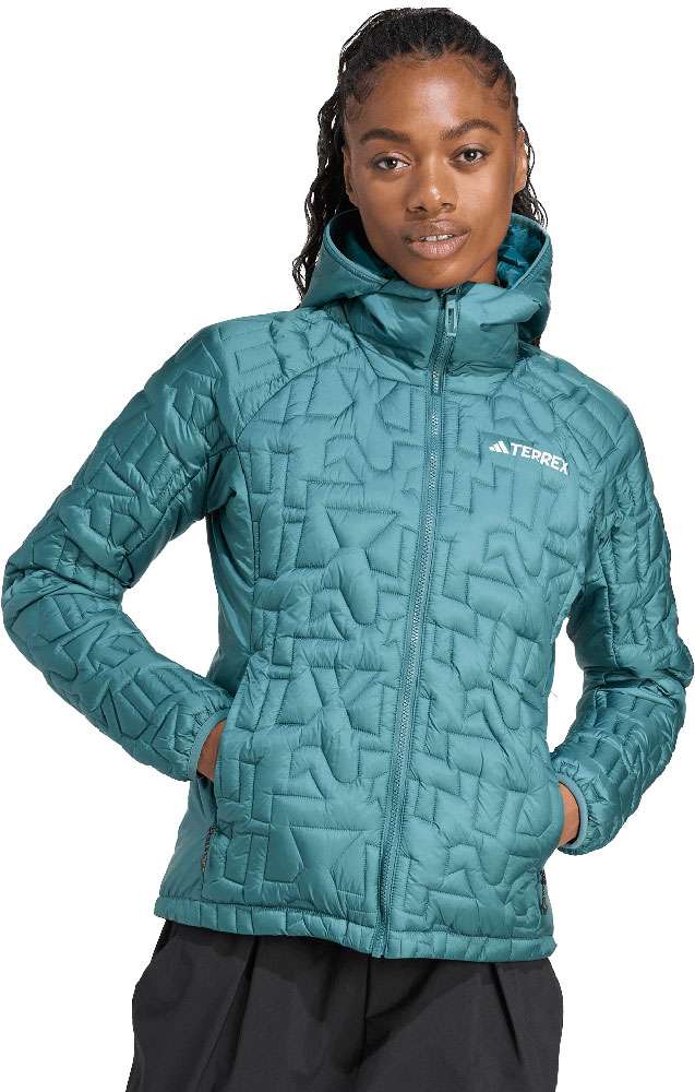 Afbeelding laden in galerijviewer, Adidas xperio primaloft loose - women's hooded jacket