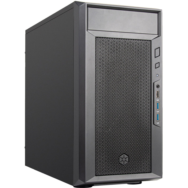 Load image into Gallery viewer, Silverstone fara 311 midi tower behuizing (zwart | 3x usb-a)