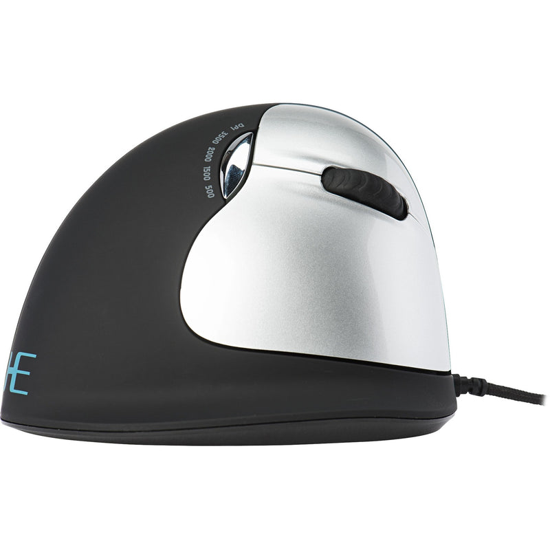 Load image into Gallery viewer, R-go tools he break ergonomische muis (zwart zilver, 2400dpi, rechts, large (handlengte boven de 185mm))