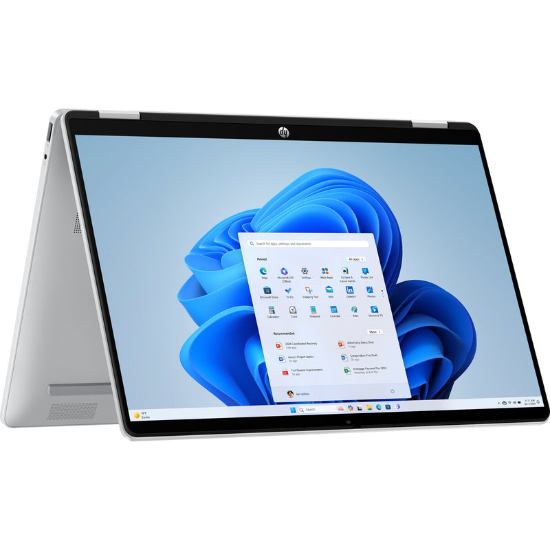 Load image into Gallery viewer, Hp omnibook 5 flip 2-in-1 laptop 14-fp0075nd 14 laptop (zilver | core 7-150u | intel graphics | 16 gb | 512 gb ssd | touch | oled)