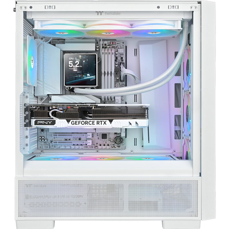 Load image into Gallery viewer, Thermaltake th360 v3 ultra argb sync aio liquid cooler - snow edition waterkoeling (wit)