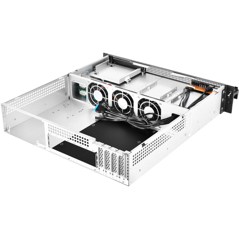 Load image into Gallery viewer, Silverstone rm21-308 rack behuizing (zwart | 1x usb-a 2.0 | 1x usb-a 3.2 (5 gbit s))