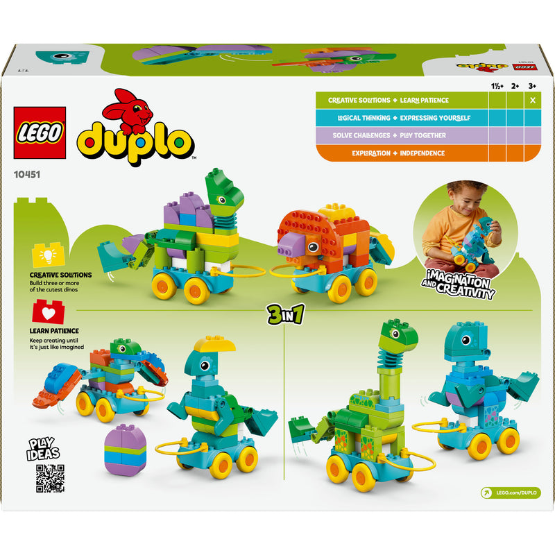 Load image into Gallery viewer, Lego duplo 10451 3-in-1 dinosaurussen op wielen