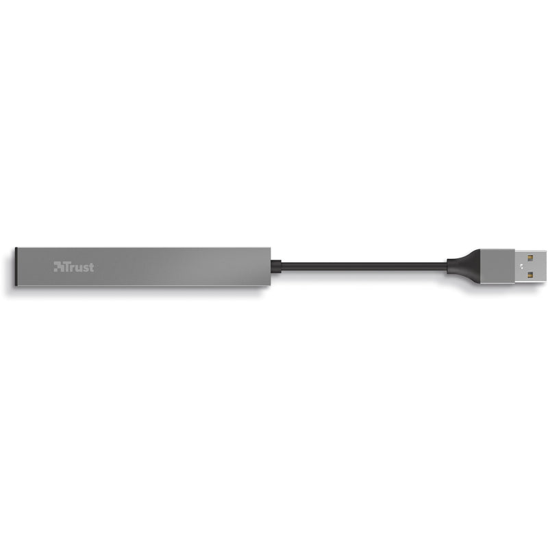Load image into Gallery viewer, Trust halyx aluminium 4-port mini usb hub usb-hub (aluminium)