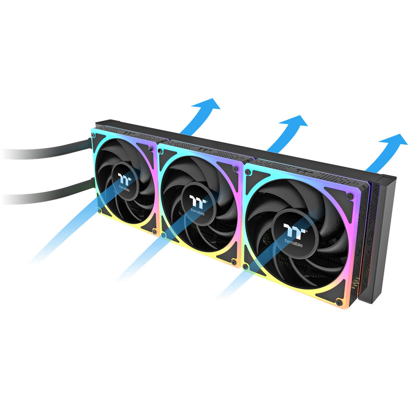 Load image into Gallery viewer, Thermaltake magcurve 360 ultra argb sync aio liquid cooler waterkoeling (zwart)