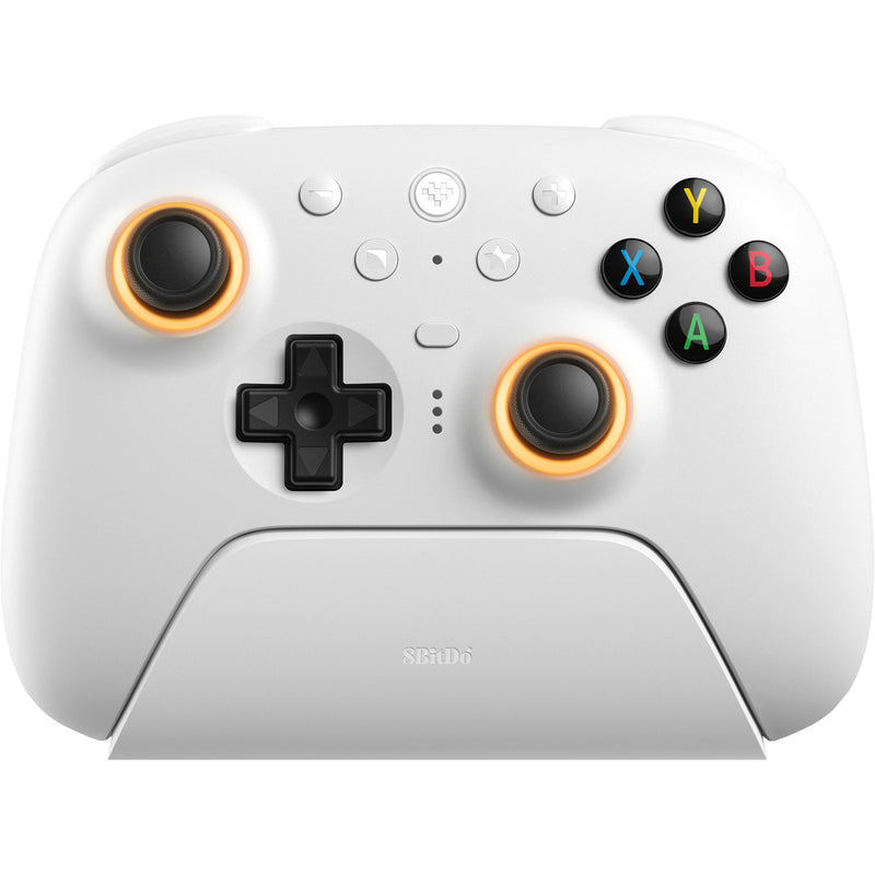 Afbeelding laden in galerijviewer, 8bitdo ultimate 2 wireless controller (wit, 2.4 ghz bluetooth, usb, pc)
