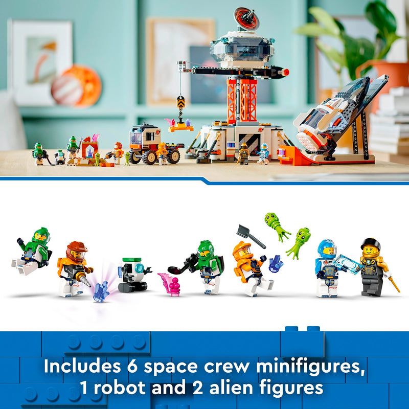 Load image into Gallery viewer, Lego city - ruimtebasis en raketlanceringsplatform constructiespeelgoed (60434)
