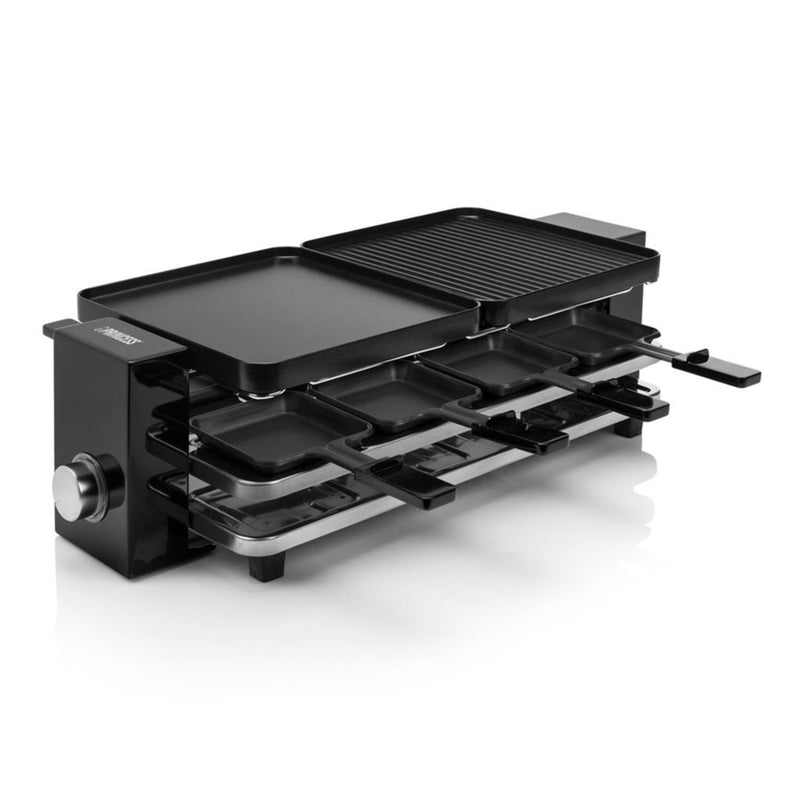 Load image into Gallery viewer, Princess 162925 raclette piano black 8 gourmetstel (zwart)