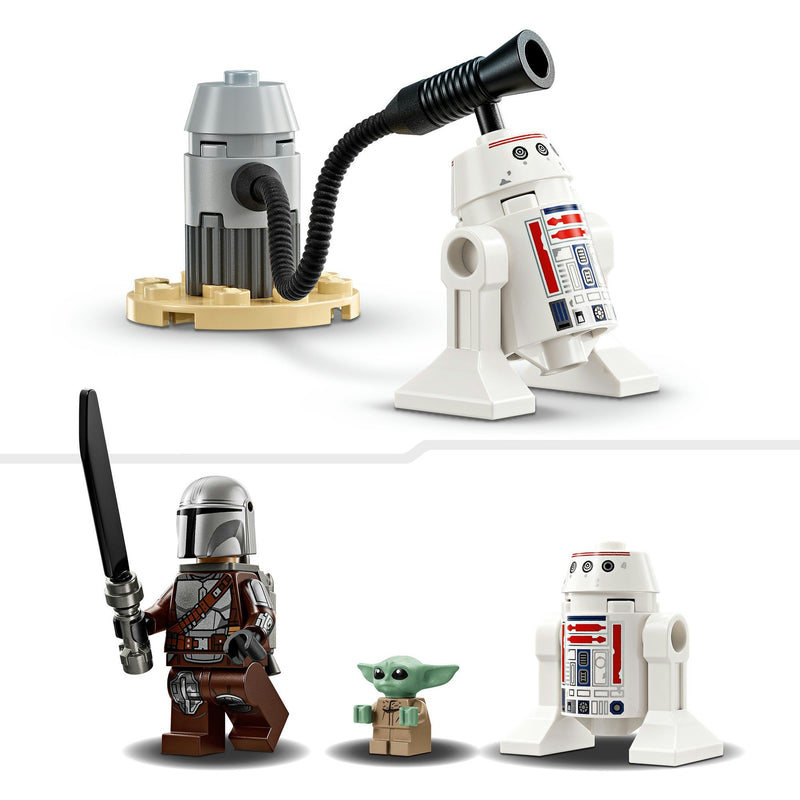 Load image into Gallery viewer, Lego star wars 75410 mando en grogu's n-1 starfighter