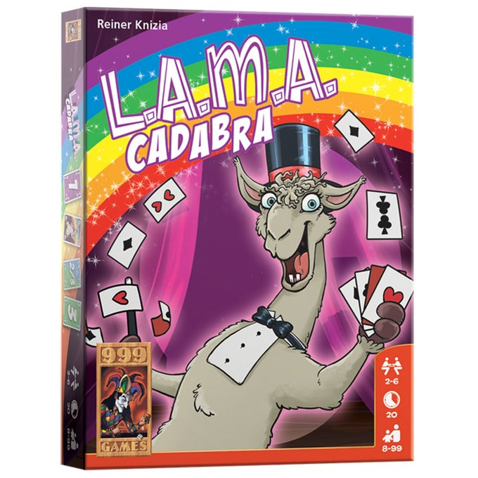 Load image into Gallery viewer, 999games 999 games lama: cadabra kaartspel (nederlands, 2 - 6 spelers, 20 minuten, vanaf 8 jaar)