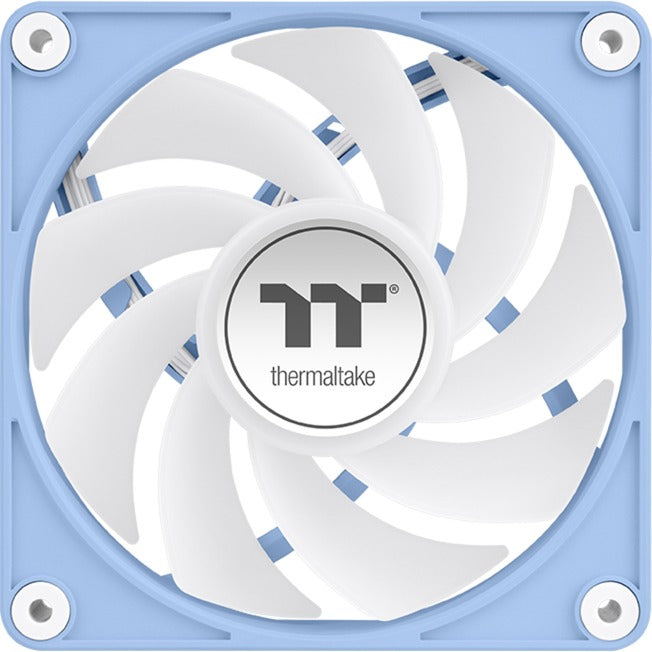 Load image into Gallery viewer, Thermaltake ct120 ex reverse argb sync pc cooling fan hydrangea blue (3-fan pack) case fans (lichtblauw, 3 stuks, 120 x 120 x 25 mm, pwm)