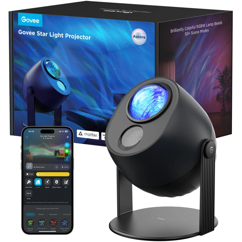 Afbeelding laden in galerijviewer, Govee sterrenprojector matter rgbw - aurora projector