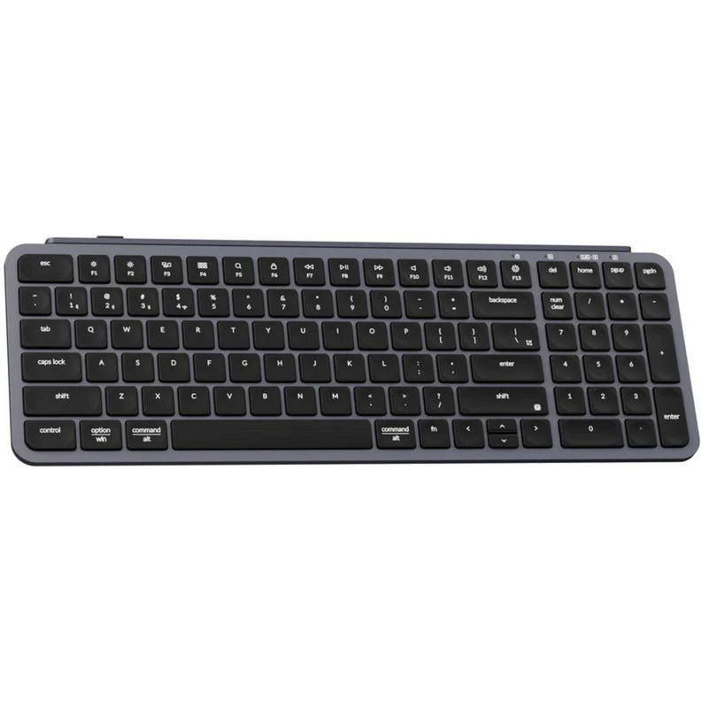 Load image into Gallery viewer, Keychron b2 pro-k1 toetsenbord (grijs, us lay-out (qwerty), scissor switches, 96%, abs keycaps, 2.4 ghz | bluetooth | usb)