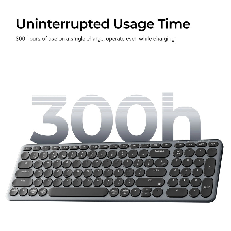 Load image into Gallery viewer, Keychron b4 pro-k8 toetsenbord (wit, us lay-out (qwerty), scissor switches, 96%, abs keycaps, 2.4 ghz | bluetooth | usb)