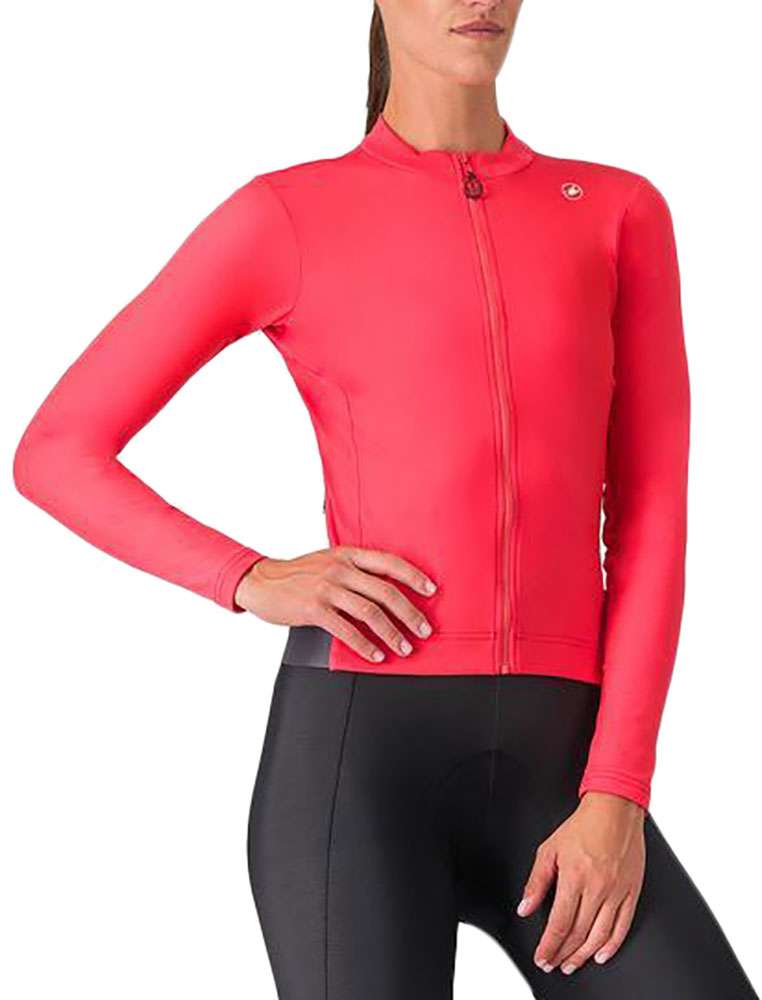 Load image into Gallery viewer, Castelli espresso thermal - women's long sleeve jersey