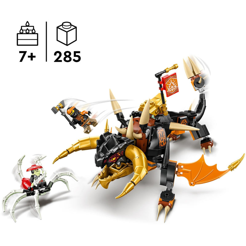 Load image into Gallery viewer, Lego ninjago - cole's aardedraak evo constructiespeelgoed (71782)