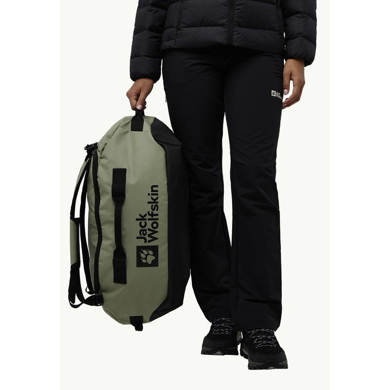 Load image into Gallery viewer, Jack wolfskin all-in duffle 35 rugzak (lichtgroen, 35 liter)