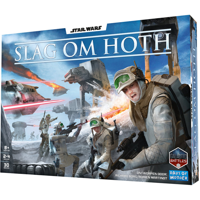 Load image into Gallery viewer, Asmodee star wars: slag om hoth bordspel (nederlands, 2 - 4 spelers, 30 minuten, vanaf 8 jaar)
