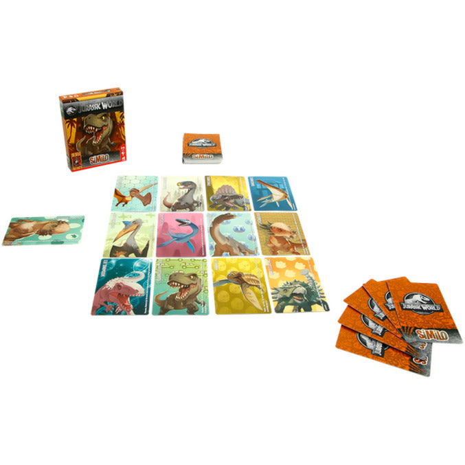Load image into Gallery viewer, 999games 999 games similo: jurassic world kaartspel (nederlands, 2 - 8 spelers, 10 minuten, vanaf 7 jaar)