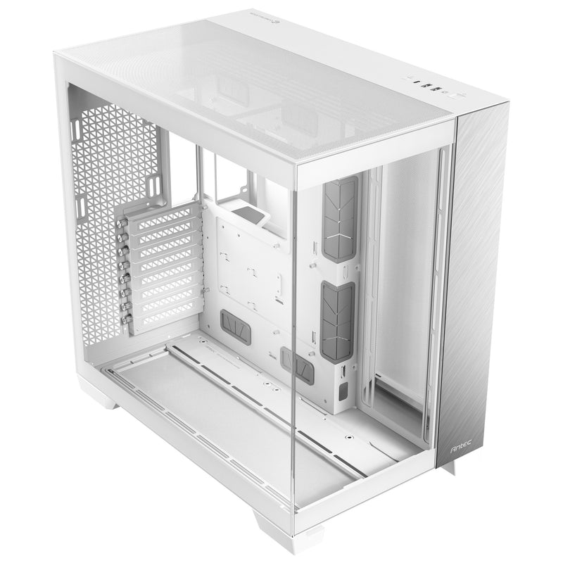Load image into Gallery viewer, Antec c8 midi tower behuizing (wit zilver | 2x usb-a | 1x usb-c | tempered glass)