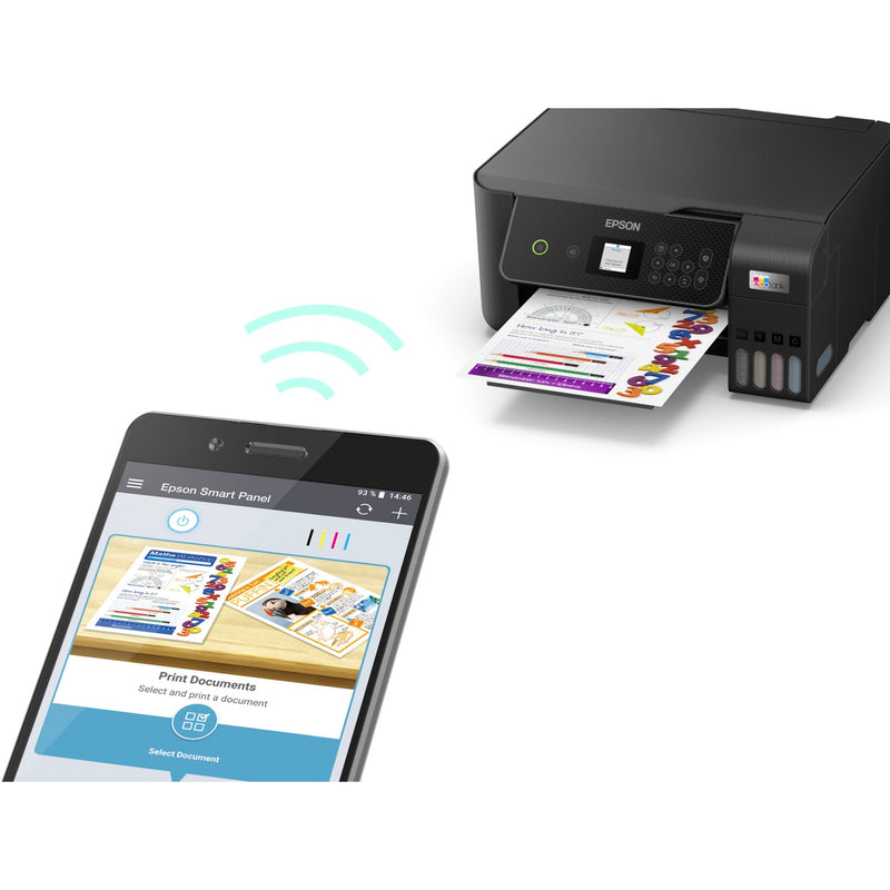 Load image into Gallery viewer, Epson ecotank et-2871 a4 multifunctionele wi-fi-printer met inkttank all-in-one inkjetprinter (zwart, scannen, kopiëren, wi-fi, inclusief tot 3 jaar inkt)