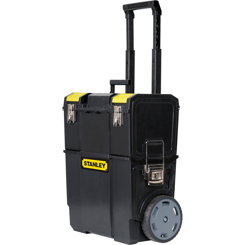Load image into Gallery viewer, Stanley mobile work center 2-in-1 gereedschapskist (zwart geel)