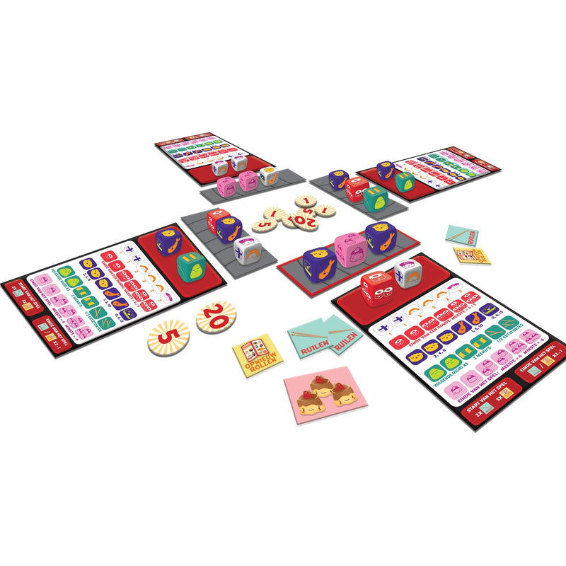 Load image into Gallery viewer, White goblin games sushi roll dobbelspel (nederlands, 2 - 5 spelers, 20 minuten, vanaf 8 jaar)