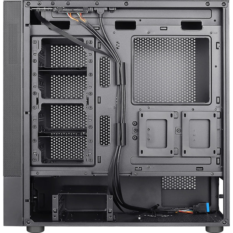 Load image into Gallery viewer, Aerocool cipher s-bk-v1 midi tower behuizing (zwart | 3x usb-a)