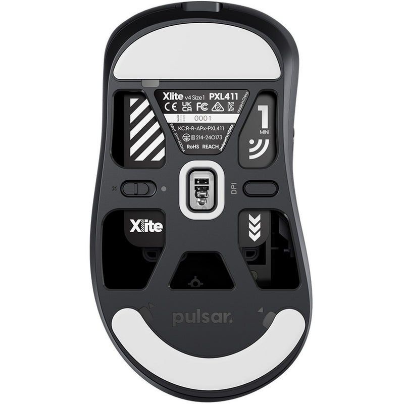 Load image into Gallery viewer, Pulsar xlite v4 mini wireless gaming mouse (zwart, 32000 dpi)
