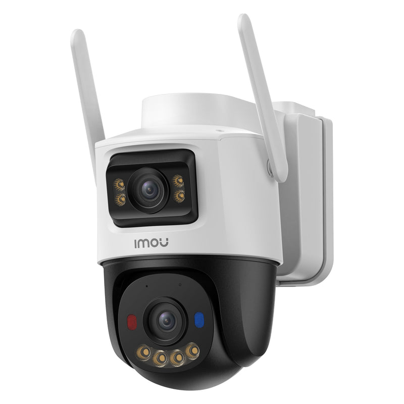 Afbeelding laden in galerijviewer, Imou aov dual lens 5mp+5mp buitencamera (wit, 3k, 4g lte, wifi 6, solar panel)