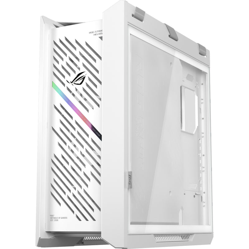 Load image into Gallery viewer, Asus rog strix helios ii gx601s midi tower behuizing (wit | 4x usb-a | 2x usb-c | rgb | tempered glass)