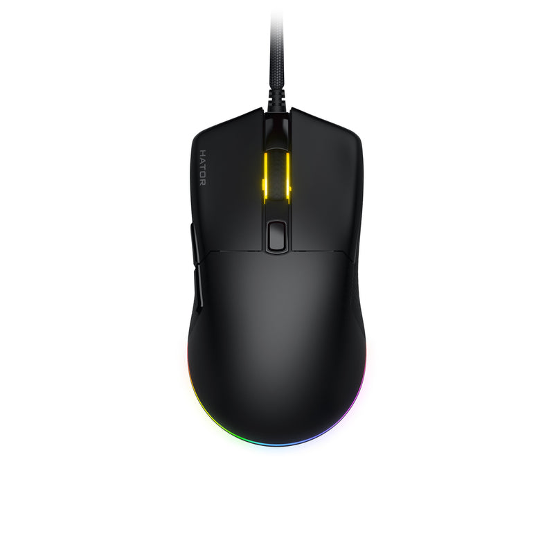Load image into Gallery viewer, Hator pulsar 3 gaming muis (zwart, 400 - 12.000 dpi, rgb)