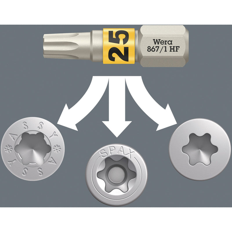 Load image into Gallery viewer, Wera bit-check 12 wood tx hf 1 bitset (12‑delig)