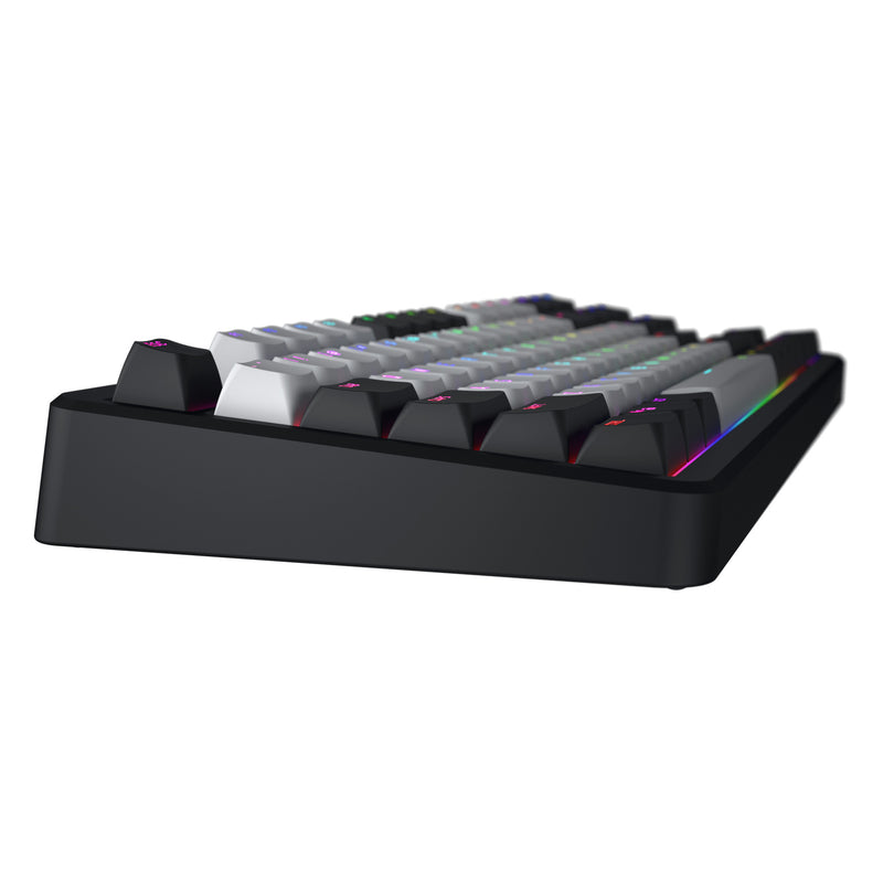 Load image into Gallery viewer, Hator rockfall 3 tkl wireless rgb mechanisch gaming toetsenbord (zwart, us lay-out (qwerty), 80% (tkl), rgb, pbt keycaps, hotswap, 2.4 ghz bluetooth usb-c)