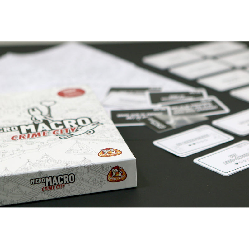 Load image into Gallery viewer, White goblin games micromacro: crime city bordspel (nederlands, 1 - 4 spelers, 15 - 45 minuten, vanaf 12 jaar)