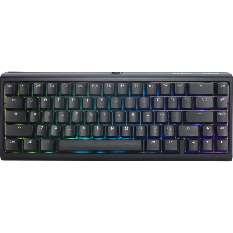 Load image into Gallery viewer, Ducky projectd tinker 65 met qmk via, toetsenbord (zwart wit, us lay-out, cherry mx blue, rgb led, double-shot pbt, hot-swappable, gasket mount, 65%)