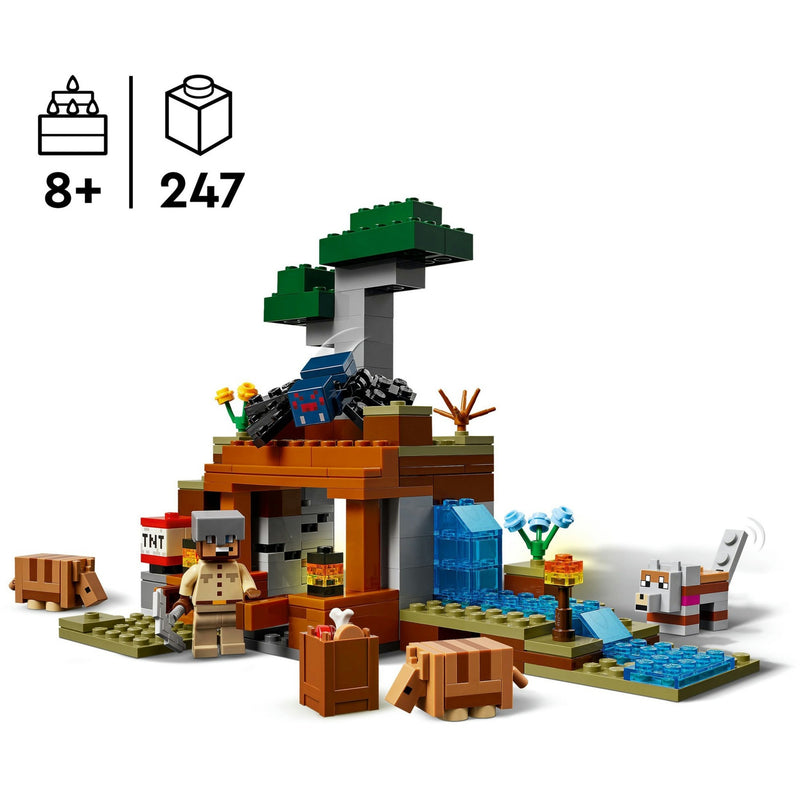 Load image into Gallery viewer, Lego minecraft 21269 de gordeldieren bij de mijn