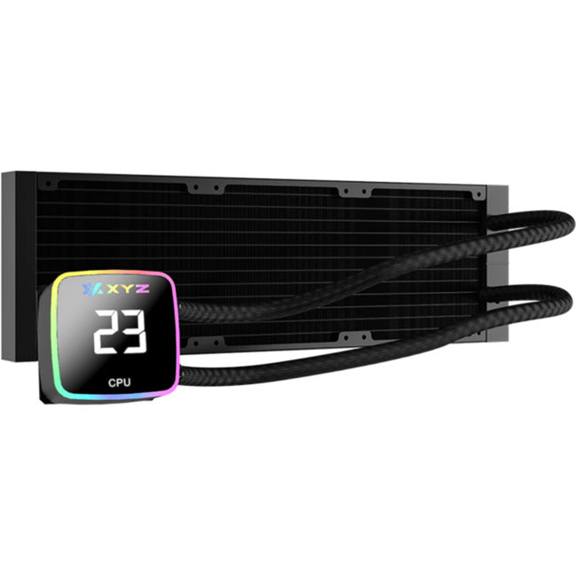 Afbeelding laden in galerijviewer, Xyz pc gear aquapulse aio 360 waterkoeling (zwart, argb, pwm)