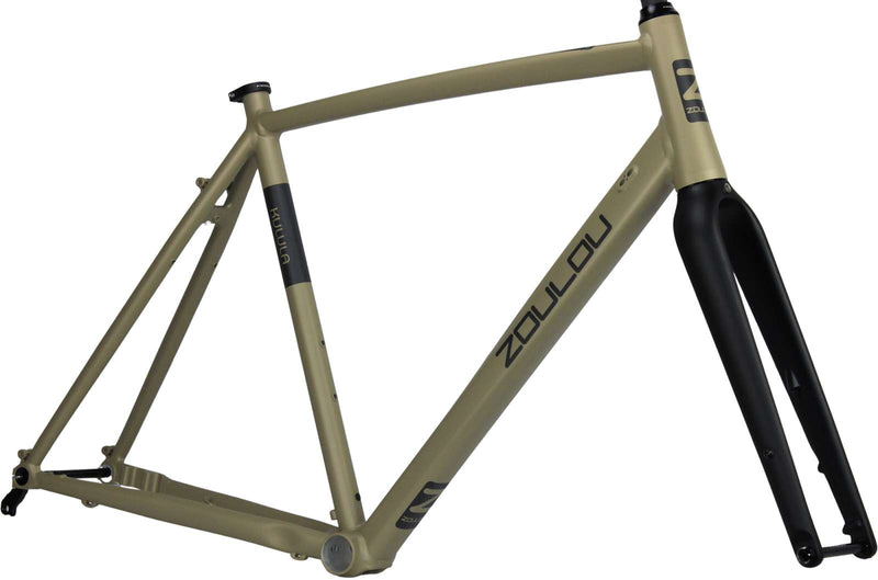 Load image into Gallery viewer, Zoulou kulula randonneur frame set incl. full carbon fork