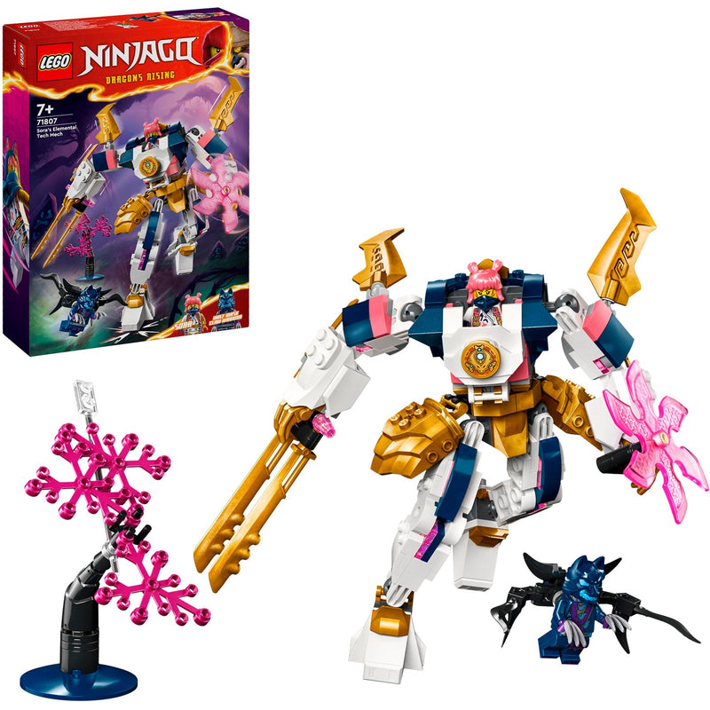 Load image into Gallery viewer, Lego ninjago - sora's elementaire techmecha constructiespeelgoed (71807)