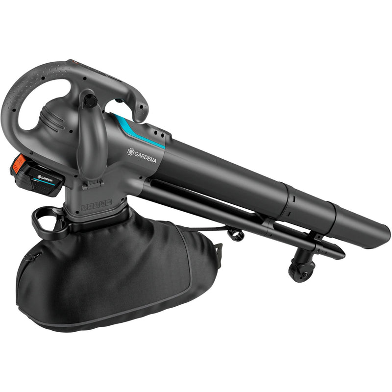 Load image into Gallery viewer, Gardena stofzuiger -blazer powerjet collect bladzuiger bladblazer (grijs zwart, 18v p4a-accu en oplader inbegrepen)
