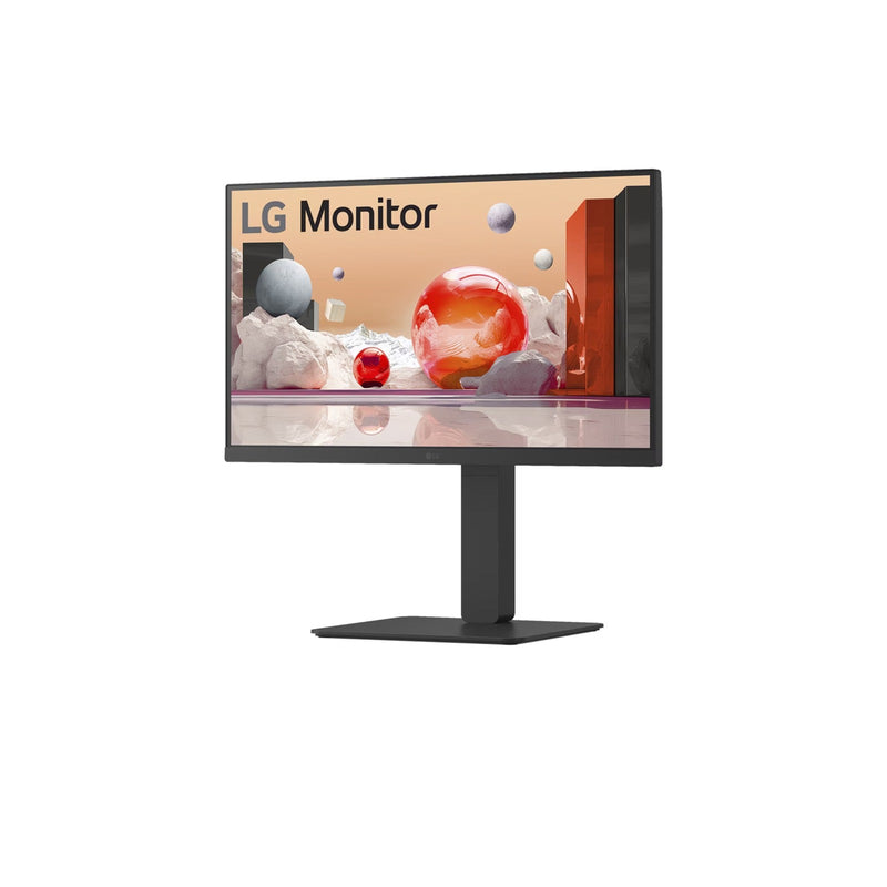 Load image into Gallery viewer, Lg 24ba850 23.8 monitor (zwart, hdmi, displayport, audio, lan, usb-c, webcam)