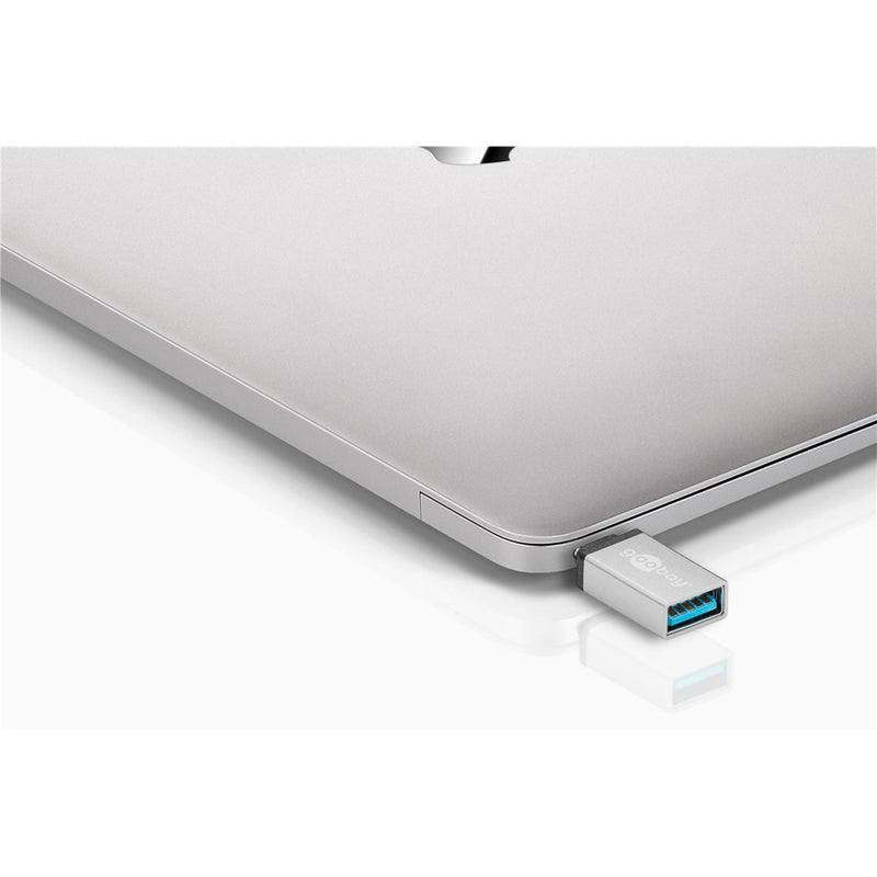 Load image into Gallery viewer, Goobay usb-c usb a otg superspeed adapter (zilver)