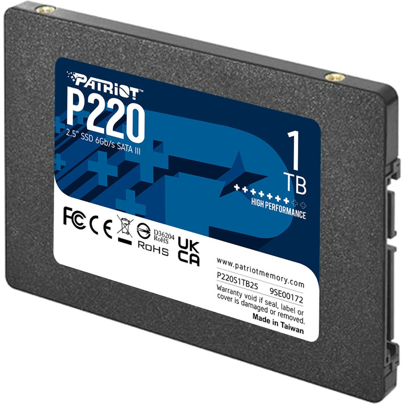 Load image into Gallery viewer, Patriot p220 1 tb ssd (zwart, sata iii 6 gb s)