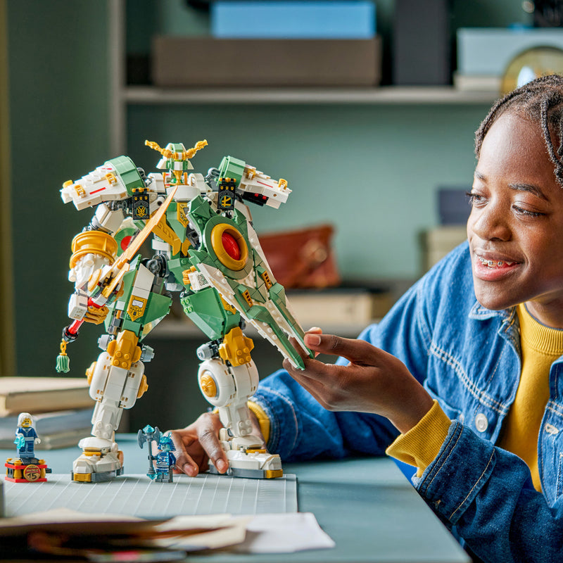 Afbeelding laden in galerijviewer, Lego ® ninjago® 15-jarig jubileum: lloyds reusachtige mecha speelgoed 71860